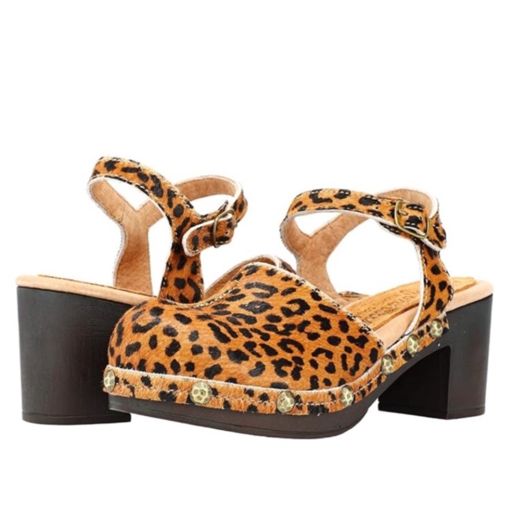 CALIFORNIANS Vintage Collection Betty Leopard Clogs 39